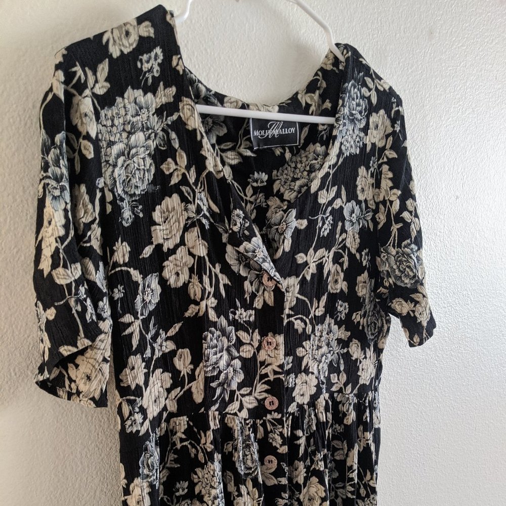 Vintage Floral Maxi